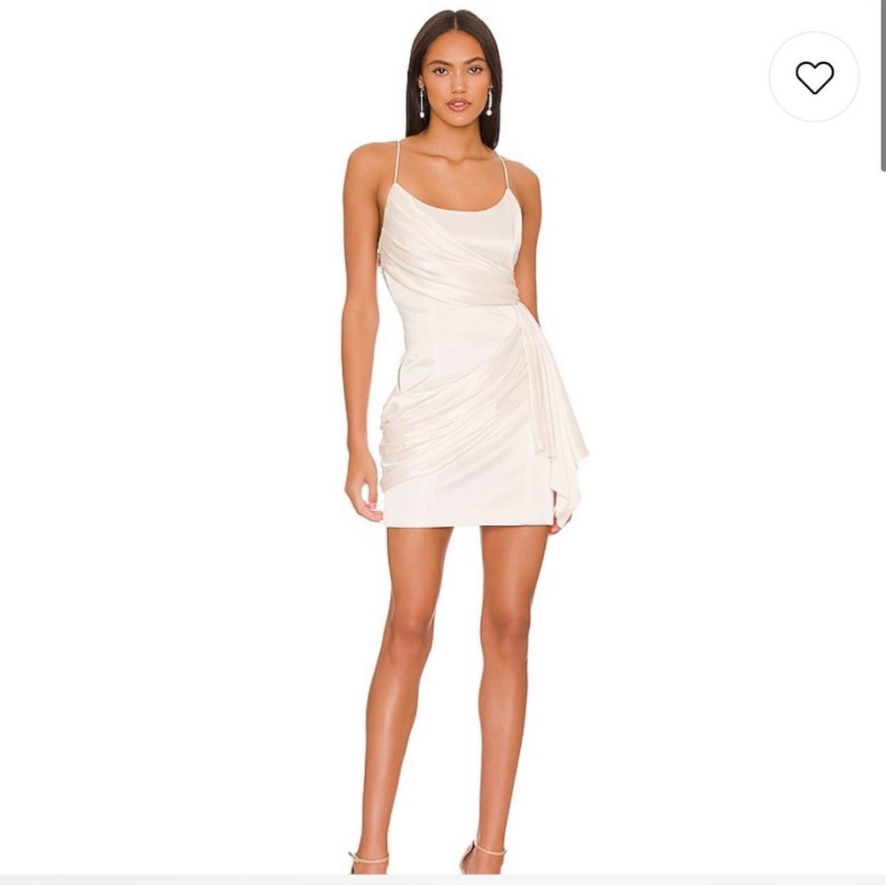 Alice + Olivia Cream Mini Dress